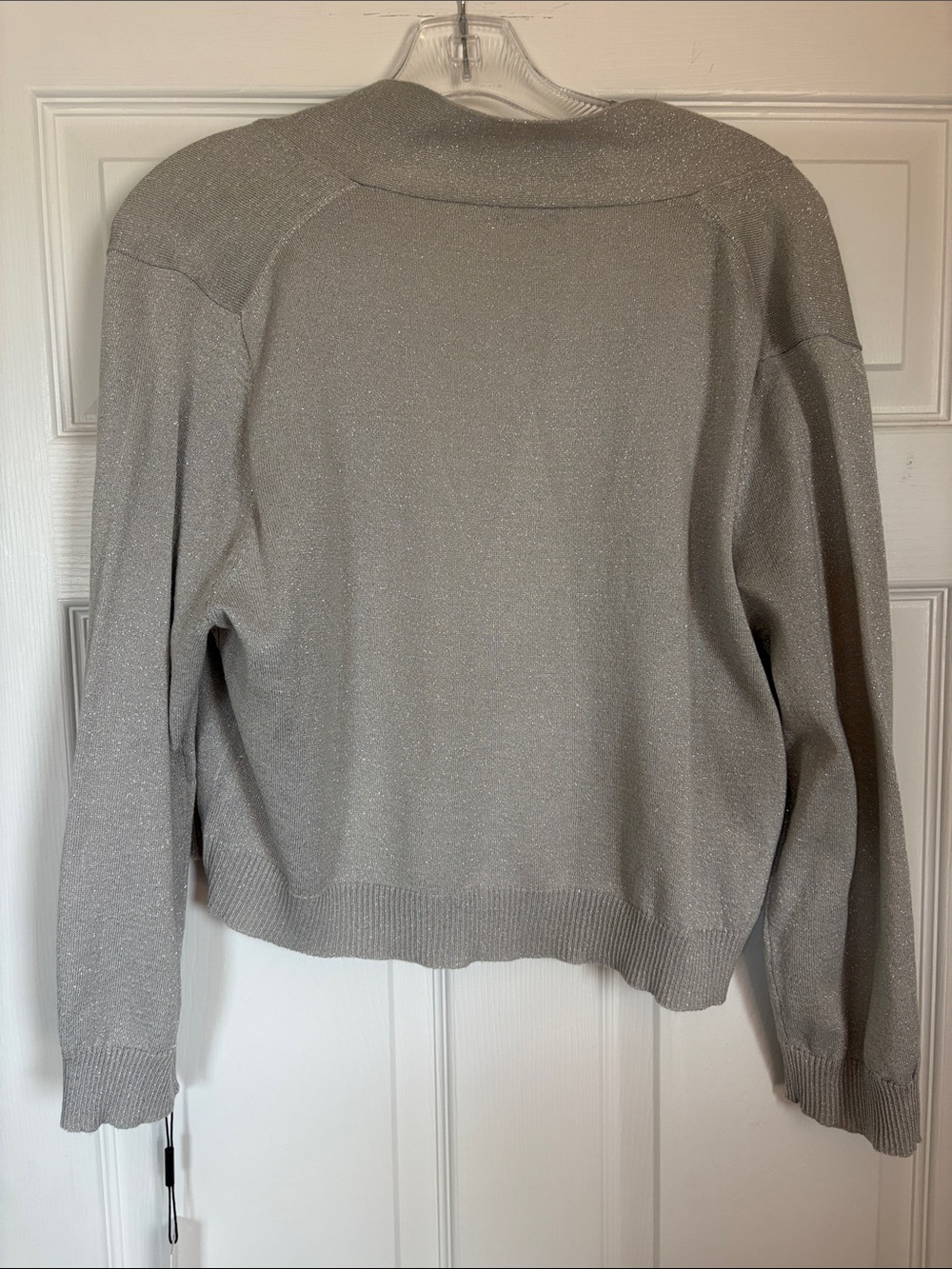 Calvin Klein NWT Women’s cover up shimmering gray - Picture 3 of 11